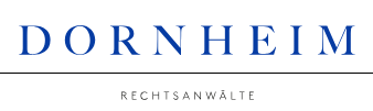 Das Logo des Unternehmens "Dornheim Rechtsanwälte".